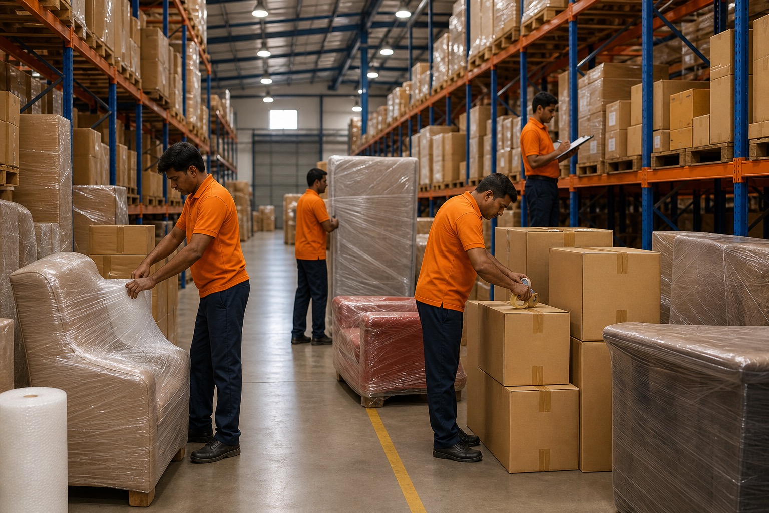 Warehouse storage